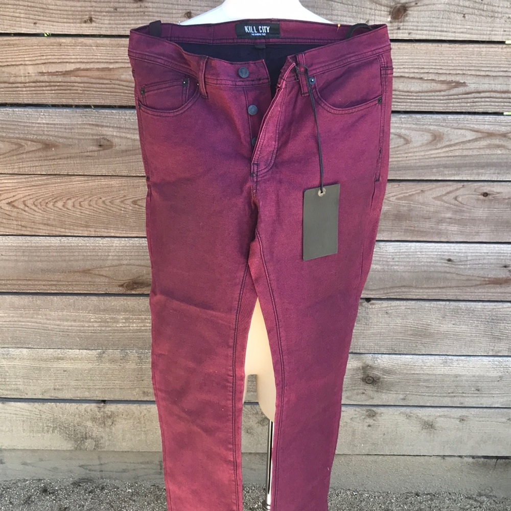 kill city colored jeans